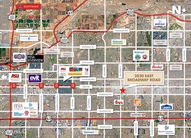 2820 East Broadway Road - Overview Aeria