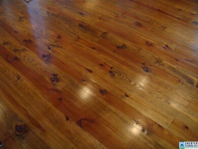 The wide pine floor are spectacular!