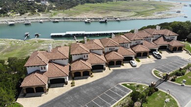 Aerial view of a large body of water