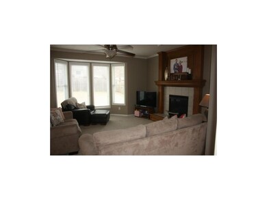 Wonderful great room with fireplace