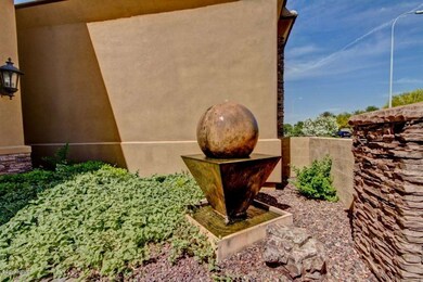 Floating Sphere Water Feature