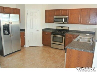 Ample kitchen