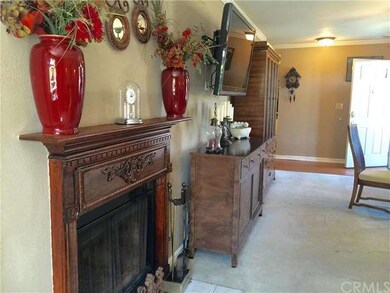 Fireplace in living room, central air and central 