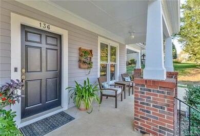 Enjoy the covered front porch!
