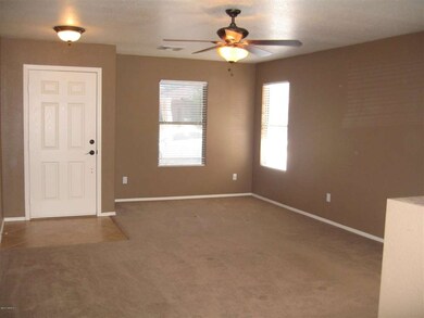 Living room & entry view