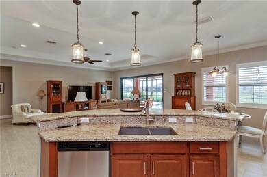 Island style kitche, perfect for entertaining.