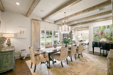 This fabulous dining room was originally the forma