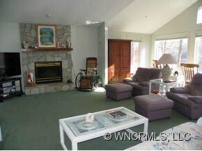 Stone Fireplace