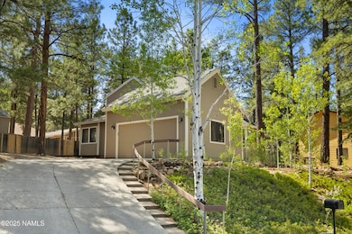 South facing driveway