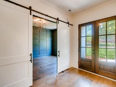 Barn doors entry for the study!
