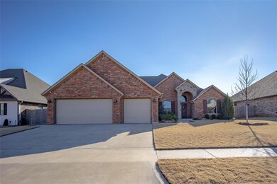 View of front property featuring a garage