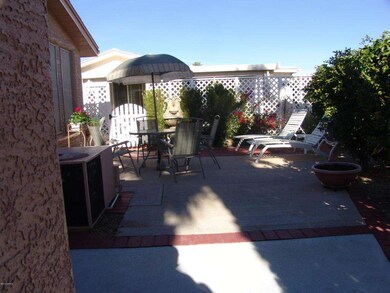 Side yard & Patio