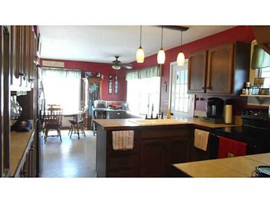 Other Kitchen leading into dining room