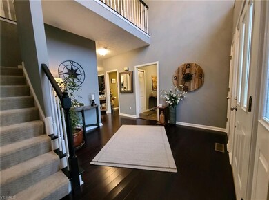 Greet your guests in this lovely two story entrywa