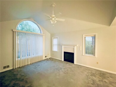 Living Room with Palladian Arch Window and two Sid