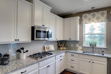 Enjoy the large window over the kitchen sink overl