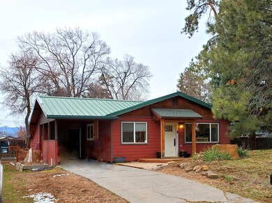 front from driveway
