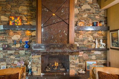 Fireplace in Great Room