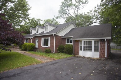 Beautiful bay window adds to the home's curb appeal.