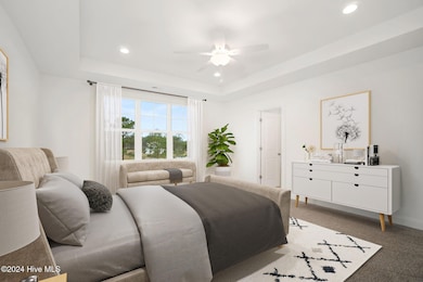 First floor primary suite