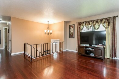 Living room from dining area