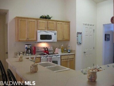 Kitchen has breakfast bar