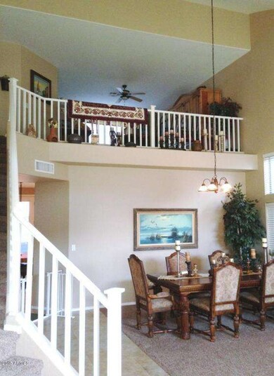 4-Open plan soaring ceilings