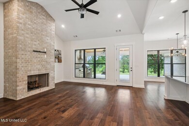 Spacious Great Room with Fireplace