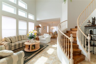 from entry to formal living room and dining room