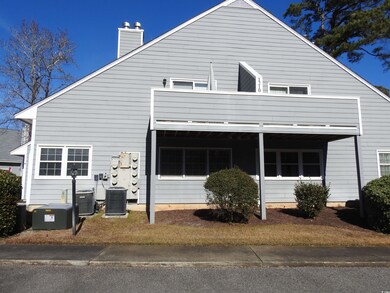 View of property exterior with central AC