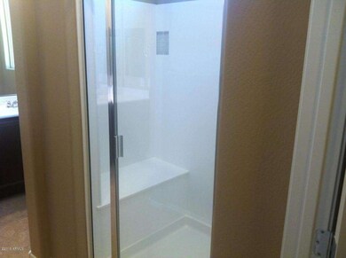 MASTER BATHROOM SHOWER WITH SEAT