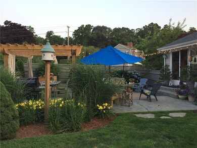New private patio with terrific floral gardens sur