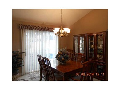 Dining Room. with slider to back deck