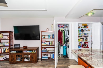 SO MUCH STORAGE!! You won't find this DEEP coat/utility closet in any other unit.