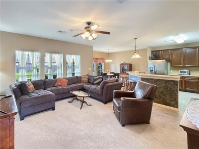 Open Concept Living/ Kitchen