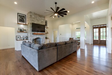 Stone Electric Fireplace