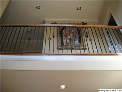 walkway above foyer area