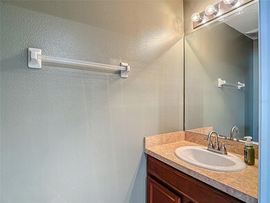 Half bath off the foyer