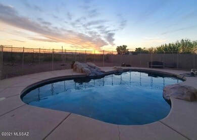 Backyard Sunset