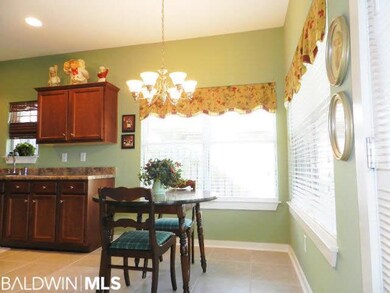 Breakfast nook off kitchen