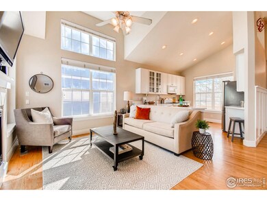 living room w/high ceilings