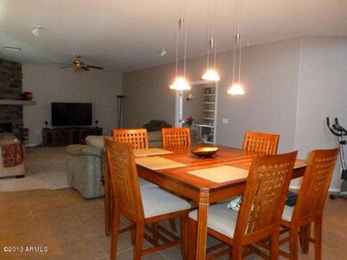 Breakfast room & family room