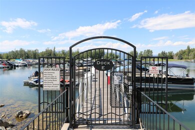 Gated entrance to E Dock