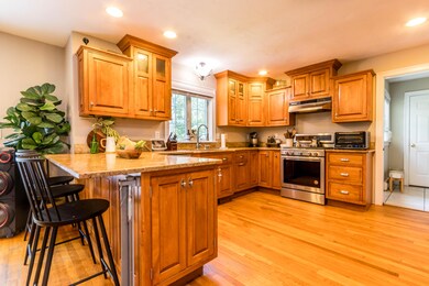 Kitchen with granite & stainless