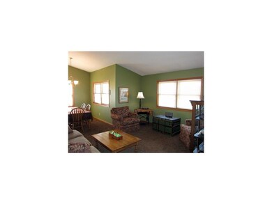 Living Room. Vaulted formal living and dining room