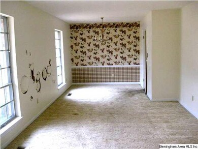 Living room through to dining room