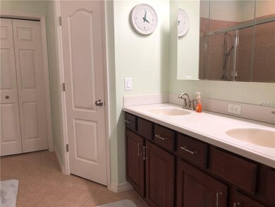 MASTER BATHROOM WITH DOUBLE SINK VANITY AND LARGE 
