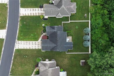 view from drone