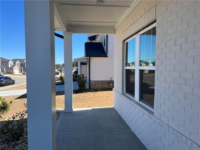 View of patio with a porch and a residential view