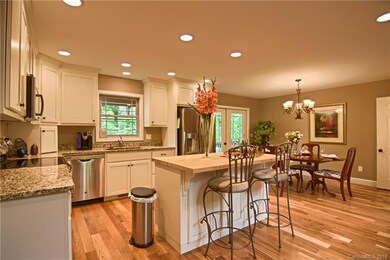 Main floor kitchen/cutting board island